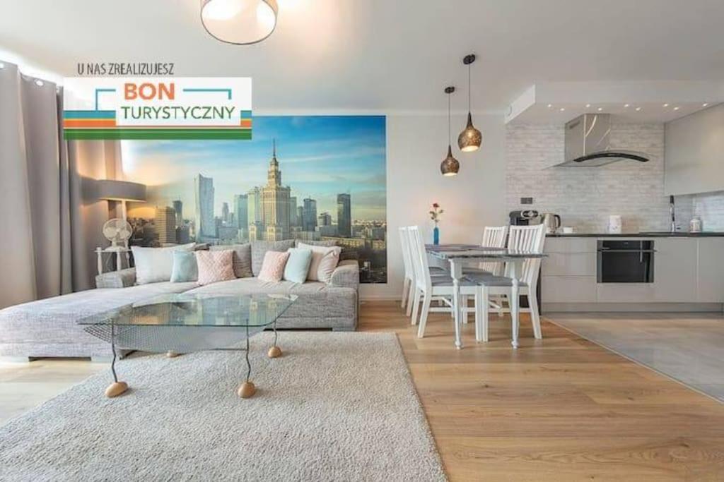 ורשה City Center-Comfortable And Stylish Apartment- P2 מראה חיצוני תמונה