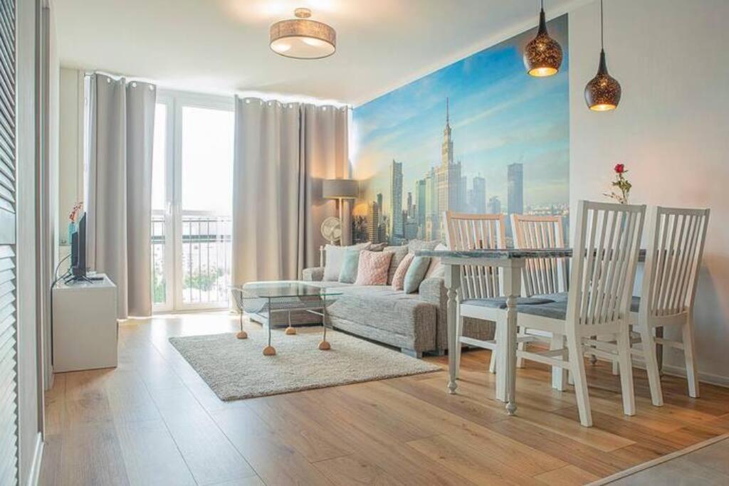 ורשה City Center-Comfortable And Stylish Apartment- P2 מראה חיצוני תמונה